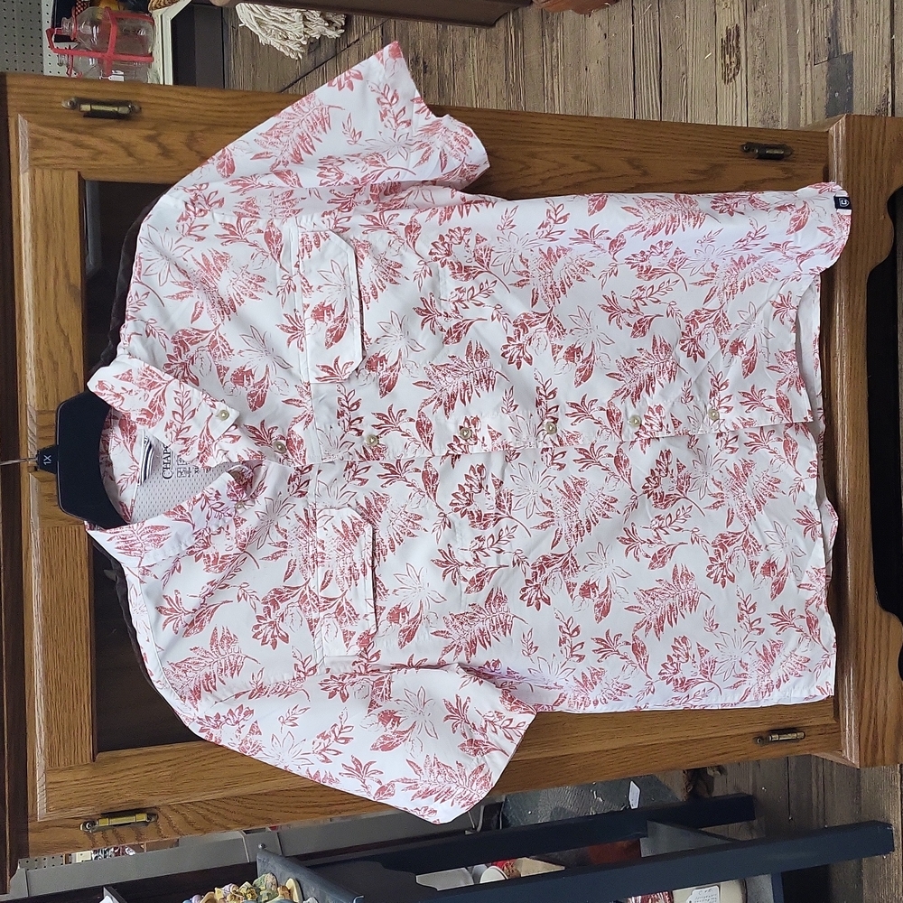 Chaps Performance Easy Dry button shirt